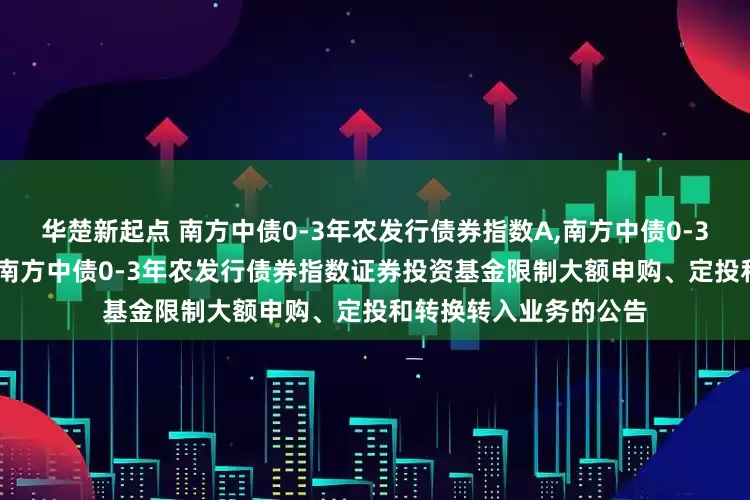 华楚新起点 南方中债0-3年农发行债券指数A,南方中债0-3年农发行债券指数C: 南方中债0-3年农发行债券指数证券投资基金限制大额申购、定投和转换转入业务的公告