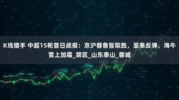 K线猎手 中超15轮首日战报：京沪蓉鲁皆取胜，亚泰反弹，海牛雪上加霜_禁区_山东泰山_蓉城